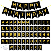 Customize Happy Birthday Banner for Birthday Decoration - 1 Pc