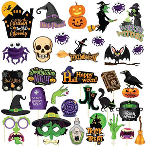 Halloween Witchy Theme Photoprops (34 Pcs)