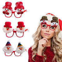 Christmas Accessories - 4Pcs Santa Eye Glasses (Assorted) for Kids & Adults