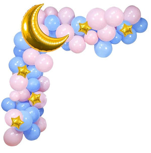 Party Propz Birthday Theme Decoration Balloon Garland Kit - 68 Pcs