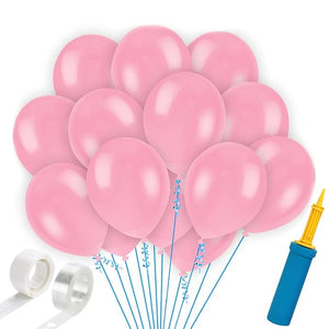 Party Propz Pink Balloons -103Pcs For Happy Birthday Balloon Decoration Boys, men, Husband/Balloon Garland Kit/Metallic Helium Ballons/Ballon Items For Décor