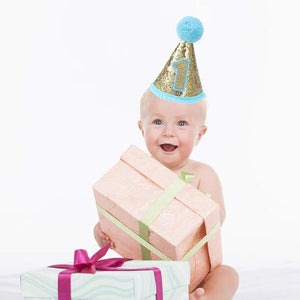 Party Propz Boys 1st Birthday Cap for Boys - Happy Birthday Caps for Kids | Birthday Decoration Items | Birthday Caps for Birthday | Happy Birthday Cap for Boys | Birthday Hats for Birthday