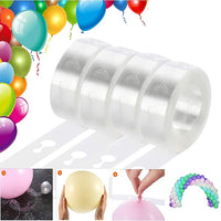 Party Propz 5 Metre Balloon Arch Kit for Garland Decoration/Premium Arch Strip Rolls for Wedding,Birthday,Baby Shower, Anniversary Party Decoration/Party Supplies Item (Set of 4)