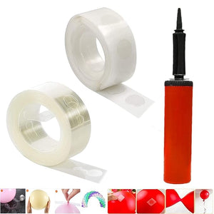 Party Propz Polypropylene (Pp) Balloon Garland|Arch|Decorating Strip Kit For Diy Balloon Garland|Diy Balloon Arch Kit|Hand Balloon Pump Set Of 3|Multicolor