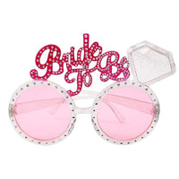 Party Propz Bride To Be Party Glasses - Set of 1, Bride To Be Goggles | Bride To Be Decoration Set Combo | Bridal Shower Decoration Set | Bachelorette Bride To Be Accessories | Bride To Be Props Decor