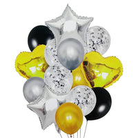 Golden Silver Balloons for Birthday Decorations Garland Kit - for Wife, Women, Baby Shower Balloon Decorations Combo/Metallic Balloon Garlands Kits/Bride to Be/Baloons for Birthday