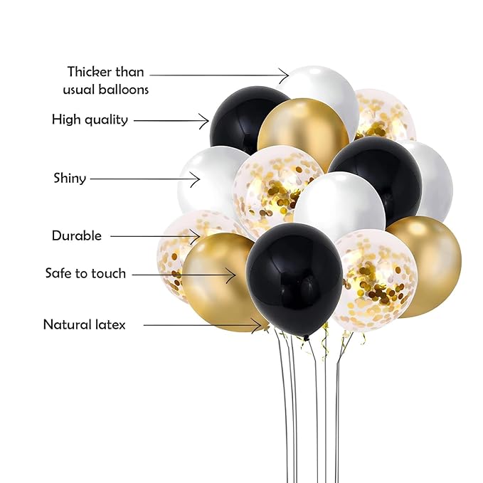 Party Propz 30th Birthday Decoration Items- 27 Pcs, 30th Birthday Decoration Set, 30th anniversary decoration, 30th Birthday Decoration Items For Husband, 30th Birthday Celebration