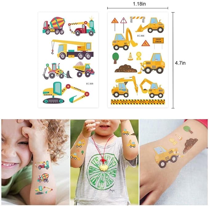 Party Propz Construction Theme Birthday Decoration - 44Pcs,Jcb Theme Birthday Party Decorations|Truck Theme Birthday Party Decorations|Vehicle Theme Birthday Decorations For Boys