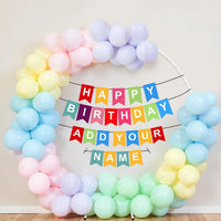 Customized Happy Birthday Banner Kit – 115 Pcs