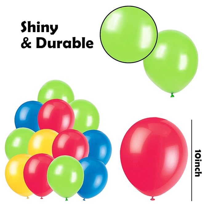 Party Propz Jungle Theme Birthday Decoration - 68 Pcs, Birthday Decorations For Boys, Girls | Jungle Safari Birthday Decoration Items For Kids | Animal Foil Balloons, Cake Topper, Banner (cardstock)