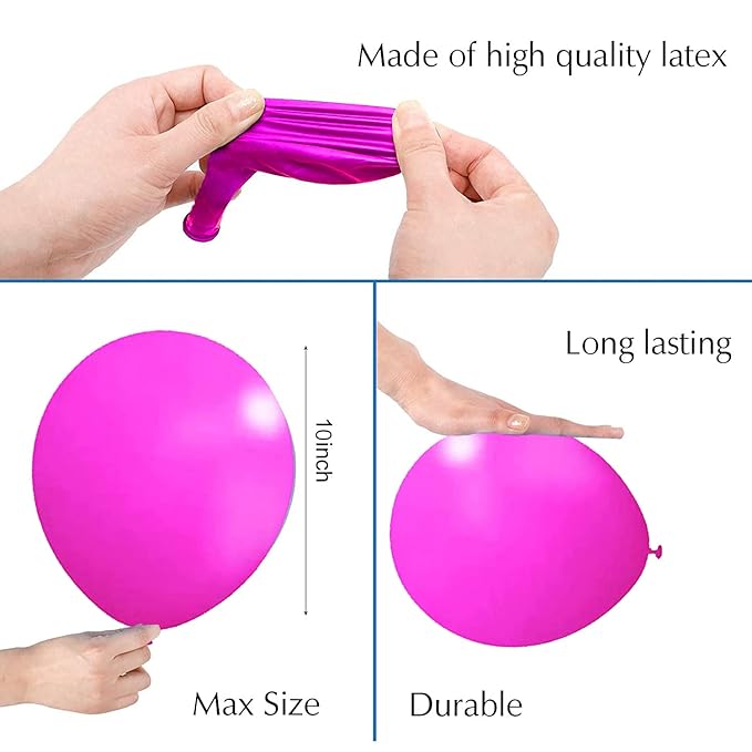 Party Propz Multicolor Candy Balloon Decoration for Birthday- Huge 36pcs Combo|Birthday Decoration Items|Foil Balloons for Decoration|Candy Theme Birthday Decoration|Pink, Yellow, Green Latex Balloon