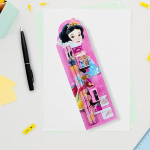 Party Propz Disney Princess Stationery - 12 Pcs Stationery Kit Set | return gift for kids birthday | return gift girls | Princess Stationery Set | Stationery Set for Birthday Return Gift | return gift