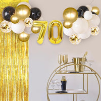 Party Propz 30th Birthday Decoration Items- 27 Pcs, 30th Birthday Decoration Set, 30th anniversary decoration, 30th Birthday Decoration Items For Husband, 30th Birthday Celebration