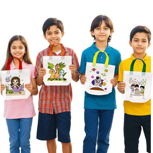 DIY Colouring Return Gift Bags for Kids – Set of 24