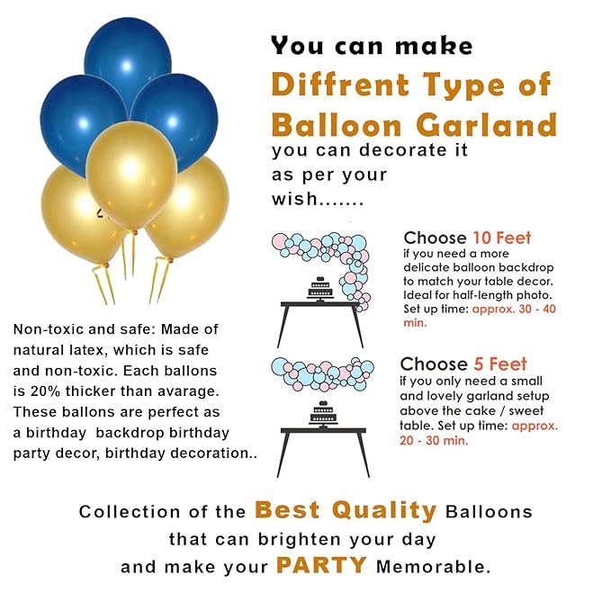 Party Propz Prince Theme 2Nd Birthday Decorations For Baby Boy Combo-65Pcs Items Set For 2 Years Birthday Decorations For Boy-2Nd Birthday Decorations|Birthday Decorations Kit For Boys