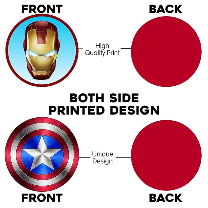 Party Propz Superhero Theme Birthday Decoration For Boys Swirls Hanging- 6pcs Superhero Theme Supplies / Birthday Decorations Kit For Boys