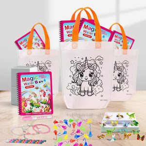 Unicorn Theme Birthday Return Gift Set – 70 Pcs for 10 Kids