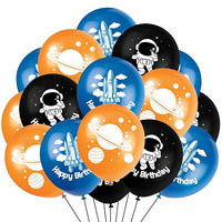 Party Propz Space Theme Balloons Birthday Decoration 30Pcs For Kids, Boys Party Décor/Room decoration/Theme Birthday Decoration Party supply
