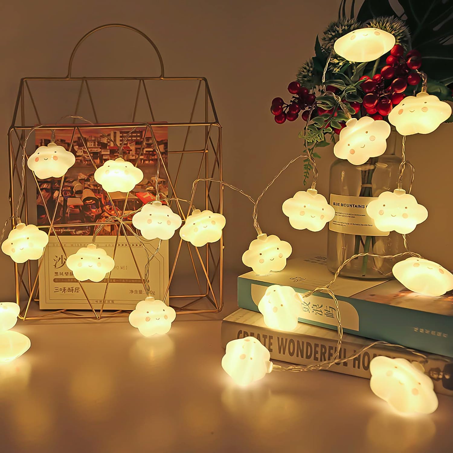Cloud string lights cheap
