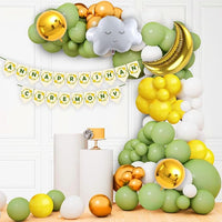 Annaprashan Ceremony Decoration - 62 Pcs Annaprashan Decoration Items | Annaprashan Banner (cardstock)| Baby Rice Ceremony Decorations | Rice Ceremony Decorations Items | Annaprasana Decor