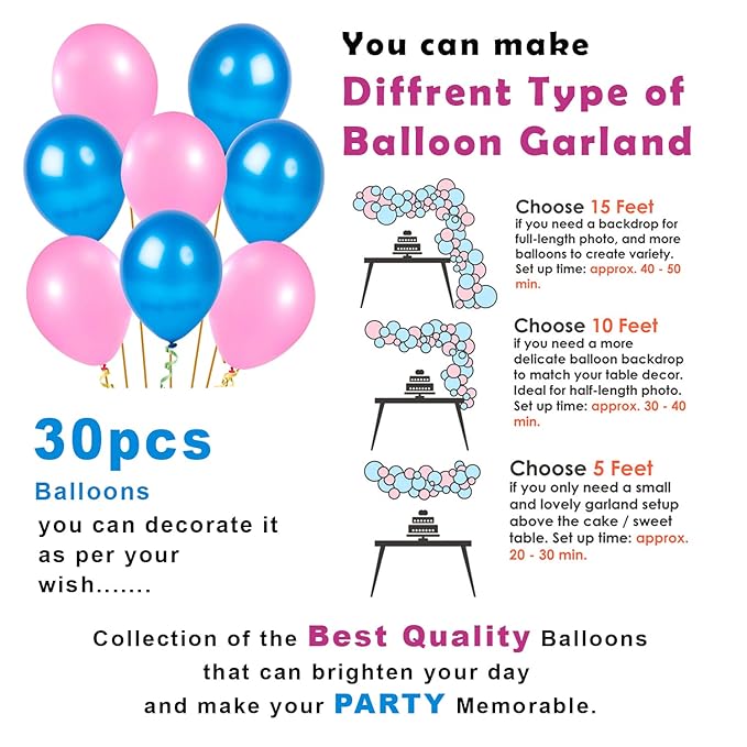 Party Propz Baby Shower Decoration Items Set-47Pcs Marathi Baby Shower Kit Paper Banner (cardstock)|Foil Curtains|Marathi Photobooth Props-Baby Shower Decoration Kit For Maternity Photoshoot