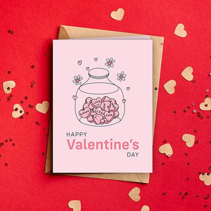Party Propz Happy Valentine's Day Cards - Valentines Greeting Cards for Couples | Cute Greeting Cards for Girlfriend, Boyfriend | Cards for Couples | Valentine Day Gift for Women, Men