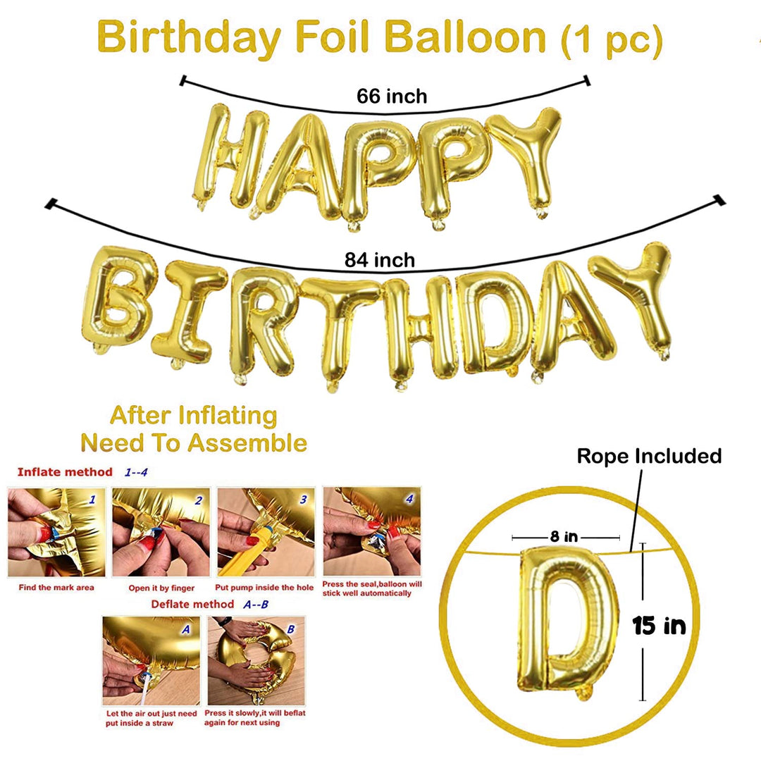 Party Propz Dinosaur Theme Birthday Decorations - 59 Pcs Dinosaur Birthday Decoration Items | Dinosaur Balloons For Birthday | Foil Balloons For Birthday | Dinosaur Foil Balloons For Kids, Multicolor