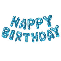 Party Propz Happy Birthday Foil Balloon - 1 Pc | Birthday Decoration Items for Kids | Ballons for Birthday Decorations | Foil Birthday Banner (cardstock) for Boys, Girls | Happy Birthday