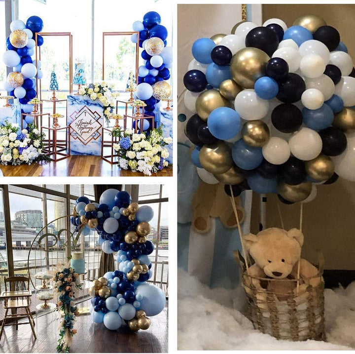 Party Propz Balloons For Decoration - 84Pcs, Balloon Decoration For Birthday, Babyshower, Anniversary | Bride To Be, Happy Birthday Balloons For Decoration | Confetti, Latex, Metallic Balloons Decor