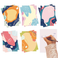 Party Propz Blank Cards With Envelopes - Set of 15 Pcs Best Wishes Card For Gift Packing | Notecards With Envelopes | Greeting Card Paper | Multicolour