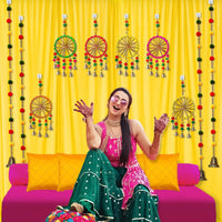 Haldi Decoration Items for Marriage - Set of 18pcs