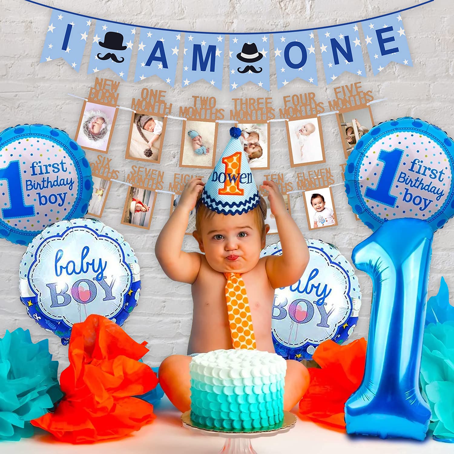 Party Propz 1st Birthday Decorations For Boys Birthday Decorations F PartyPropz