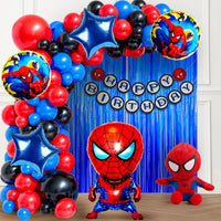 Superhero Birthday Decoration Kit for Boys - 54 Pcs