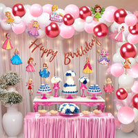 Princess Birthday Theme Decoration Kit - 65 Pcs