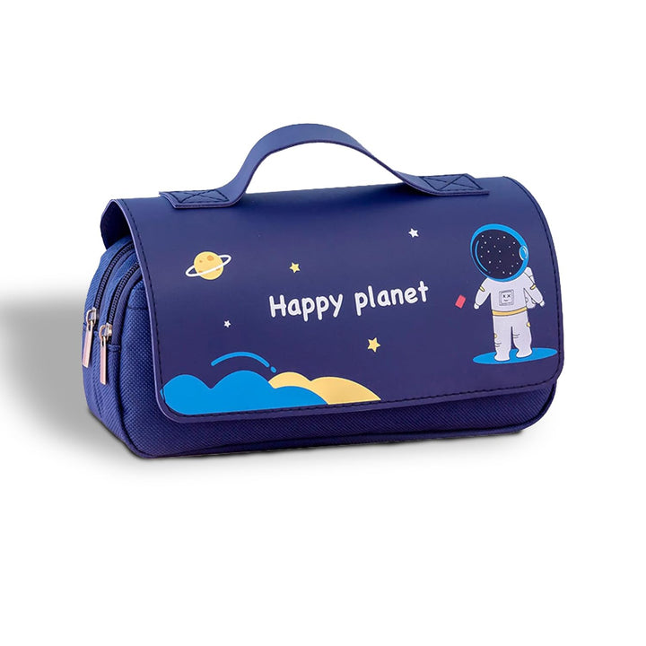 Party Propz Pencil Pouch for Boys - Universe Space Theme Pencil Pouches for Stationary | Aesthetic Pencil Case for College Students | School Pouch for Boys Stylish | Cute Pen Pouch for Boys Korean Bag