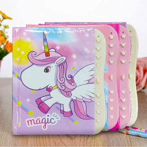 Secret Diary Set for Kids – 6 Pcs Cute Password-Protected Return Gift Diaries