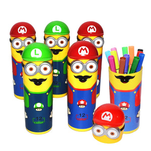 Party Propz Birthday Return Gifts for Kids- Pack Of 10 Sketch Pens Multicolor | Best Return Gifts for Birthday | Return Gifts For Kids Birthday | Best Birthday Return Gifts For Kids|